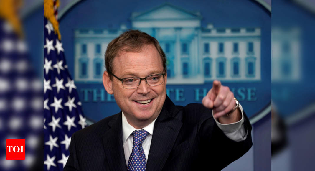 White House economic adviser Kevin Hassett departing after temporary return