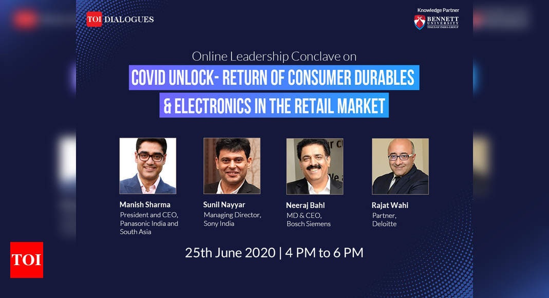 5th session of TOI Dialogues to focus on consumer durable & electronics retail market