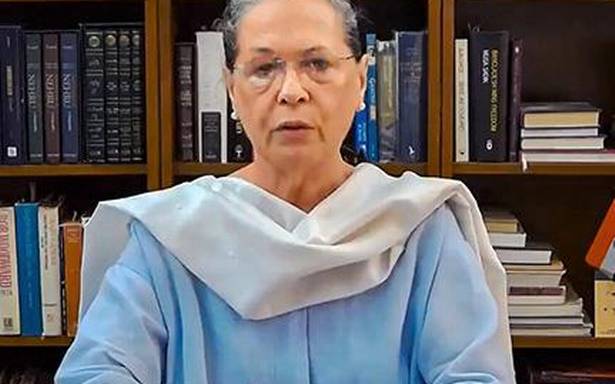 Crisis along LAC attributable to mismanagement of Modi govt: Sonia Gandhi