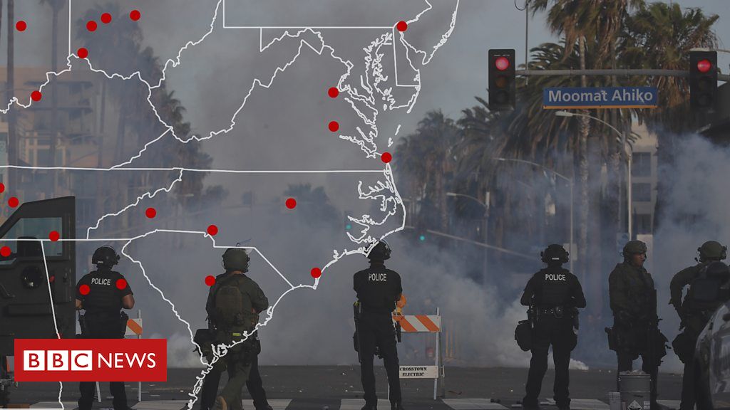 How teargas became the go-to weapon for US police