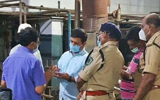 Two dead, 4 fall sick after gas leak at Vizag pharma company