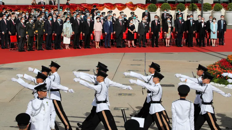 After security law’s passage, Hong Kong marks China rule | CBC News