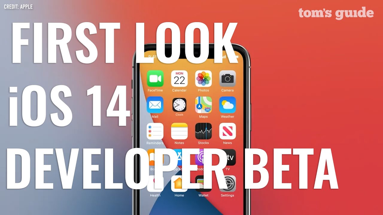 Look Apple iOS 14 Developers Beta