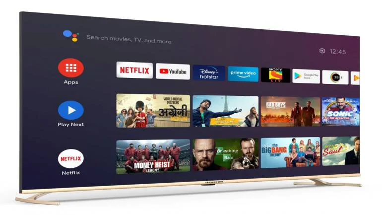 Thomson forays into 4K bezel-less Android wise tv segment