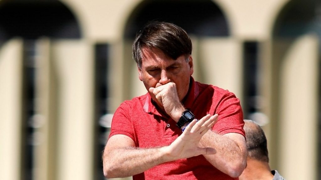 Bolsonaro waters down law needing face masks