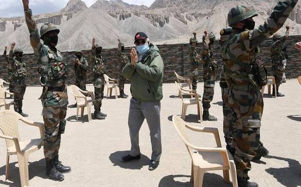 Army clarifies on Leh military center checked out by PM