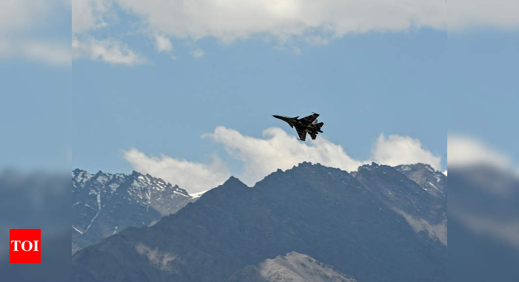 Indian Flying force prepared for combat function in China border location