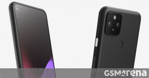 Alleged renders of Google Pixel 5 leak, similar to Pixel 4