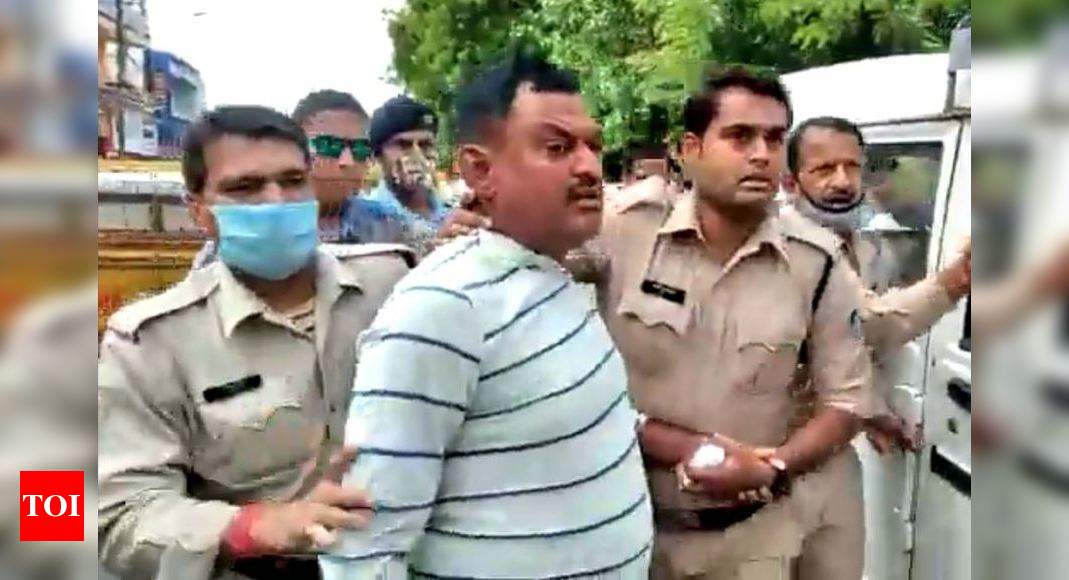 Dubey’s run of 5 states & 1500km ends with Ujjain temple arrest