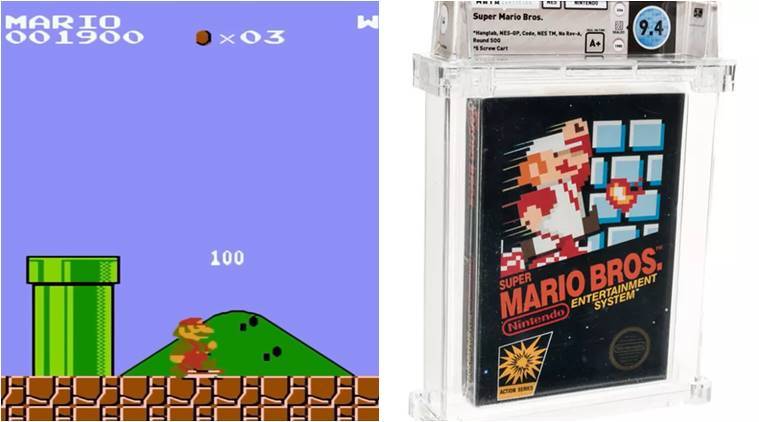 35-year-old sealed copy of Super Mario Bros sets a world record, sold for $114,000