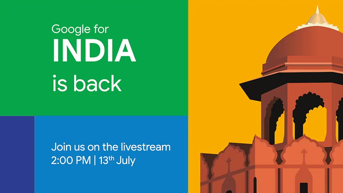 Google for India 2020 Virtual Event Set for Today: Here’s How to Watch Livestream, What to Expect