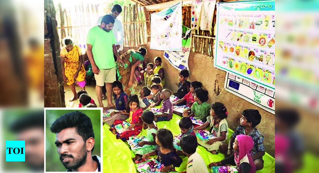 In this Telangana village, tribal children get their first lesson