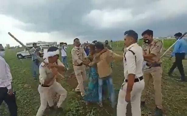 Rahul Gandhi tweets video revealing cops action against farmer couple