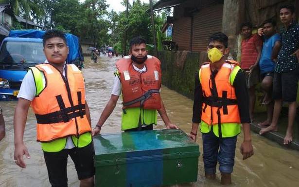 Coronavirus | Used PPEs wash up in Assam floods, raise concern over COVID-19 spread