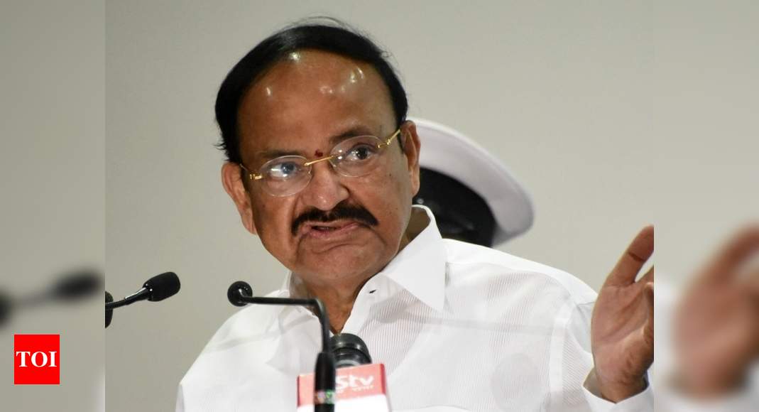 Print media on frontline of Covid battle, says VP Venkaiah Naidu