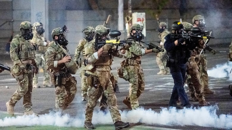 ‘We’re not going to apologize’: U.S. officials defend crackdown in Portland | CBC News