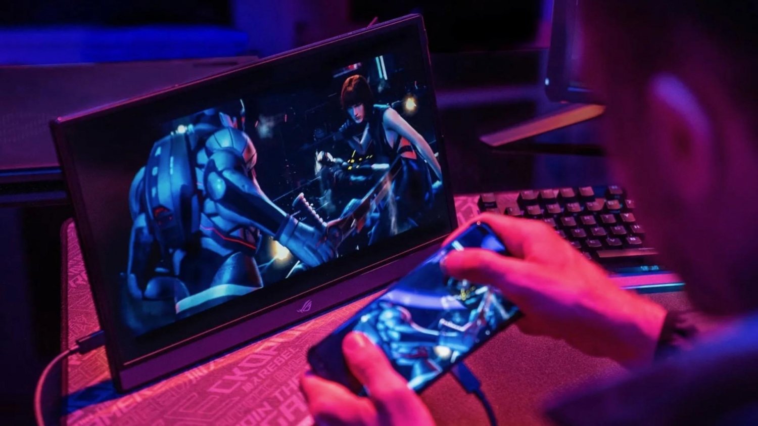 Asus unveils the ROG Strix XG16 Portable Video gaming Monitor, features integrated in battery