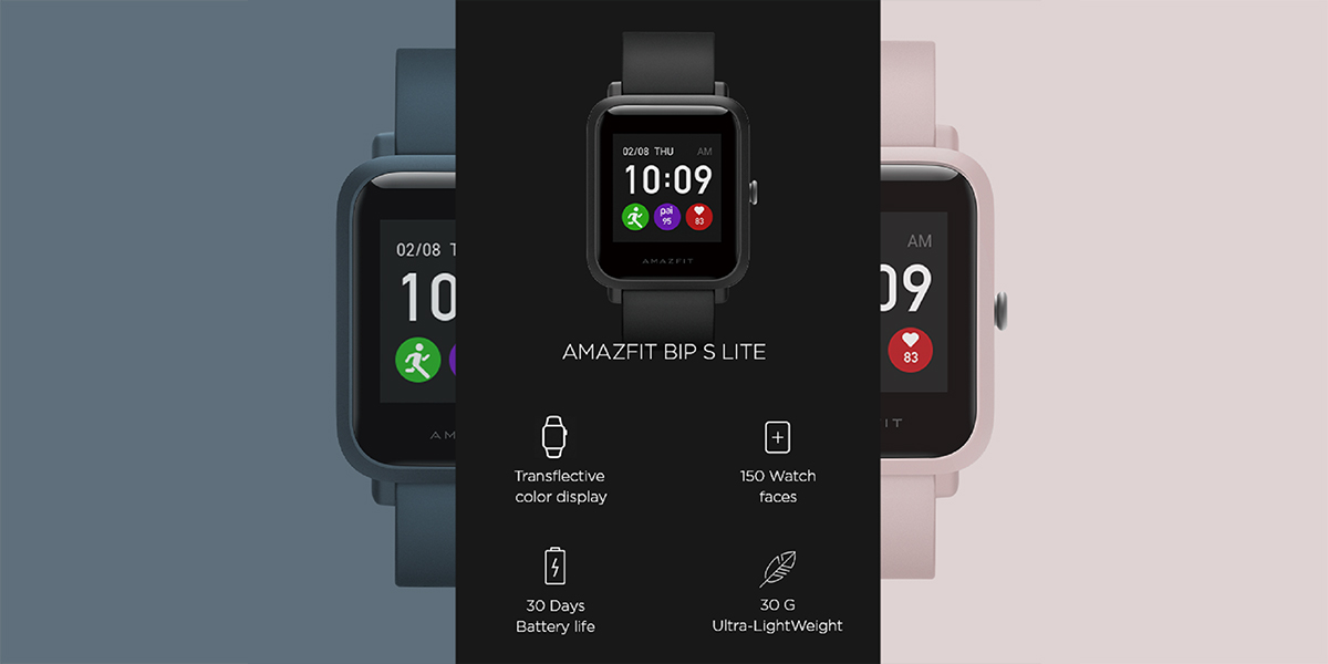 Amazfit Bip S Lite with transflective color display, 30-day battery life launches in India for 3,799 ($ 51)