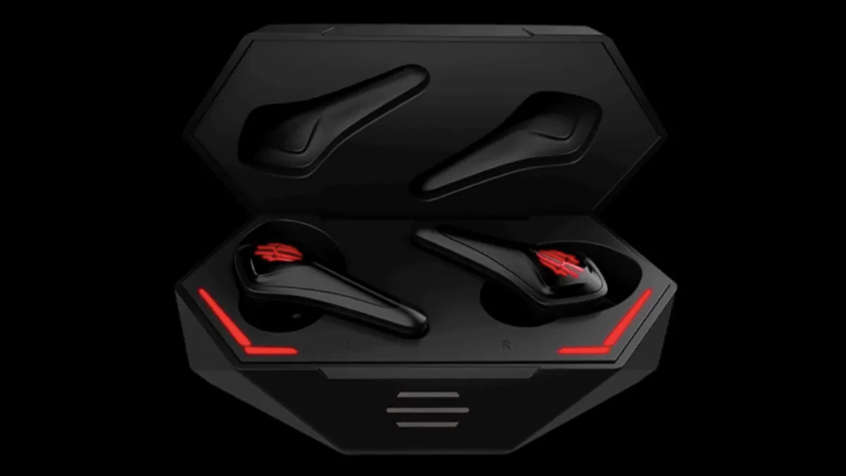 Nubia Red Magic TWS Gaming Earphones With 39ms Latency and LED Lights Announced