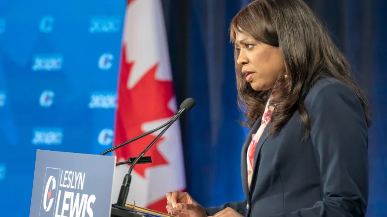 OPINION | Opinion: Leslyn Lewis shaping up to be the story of the Conservative leadership race | CBC News