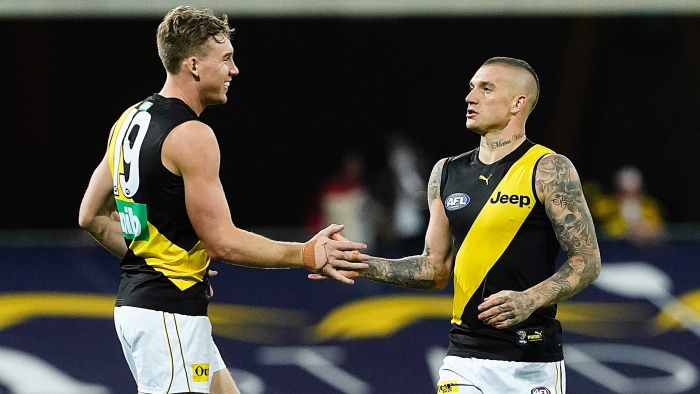 Richmond outclasses Western Bulldogs by 41 points to kick off AFL’s 20-day festival of footy