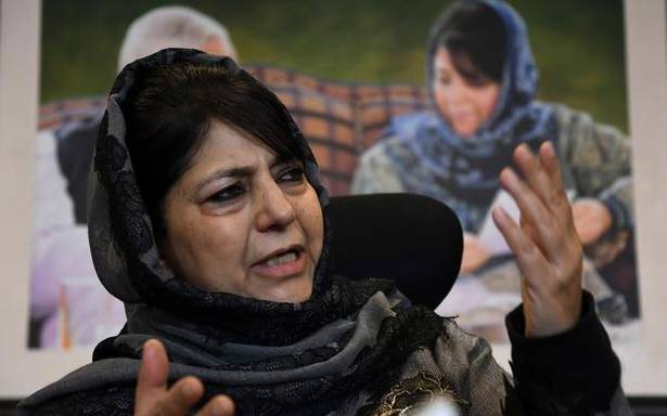 Mehbooba Mufti just mainstream politician under detention in J&K