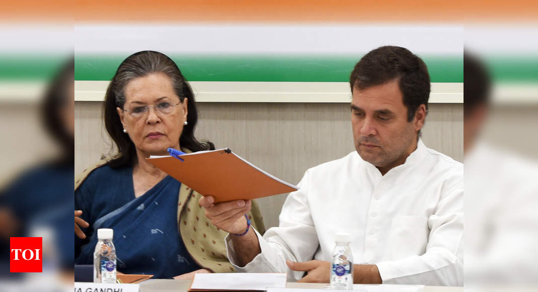 In virtual meet with Sonia Gandhi, Congress MPs bat for Rahul as party chief again