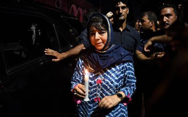 Mehbooba Mufti’s detention extended by another 3 months