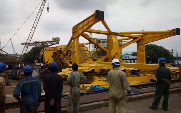 9 eliminated in crane mishap in Hindustan Shipyard, Visakhapatnam