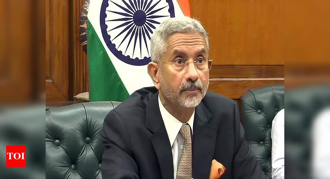 We must stand up to China: Foreign minister S Jaishankar