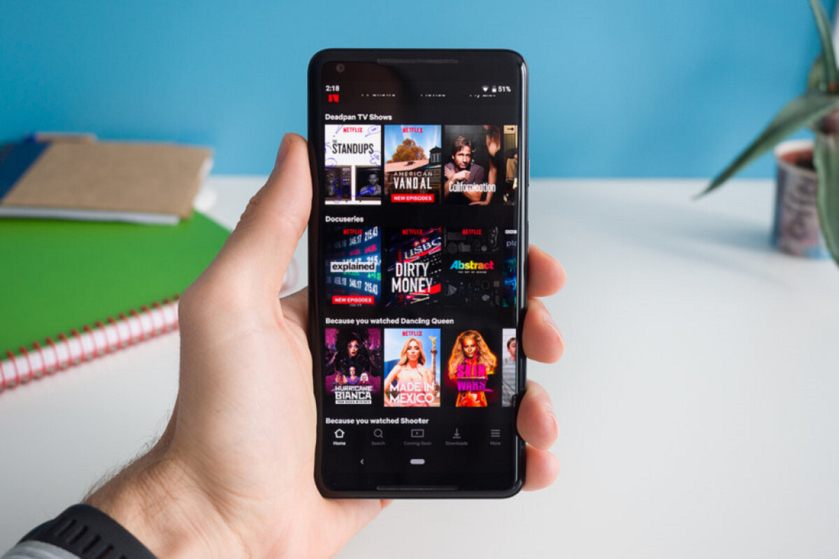 Update to Netflix enables Android users to accelerate or slow down streaming material