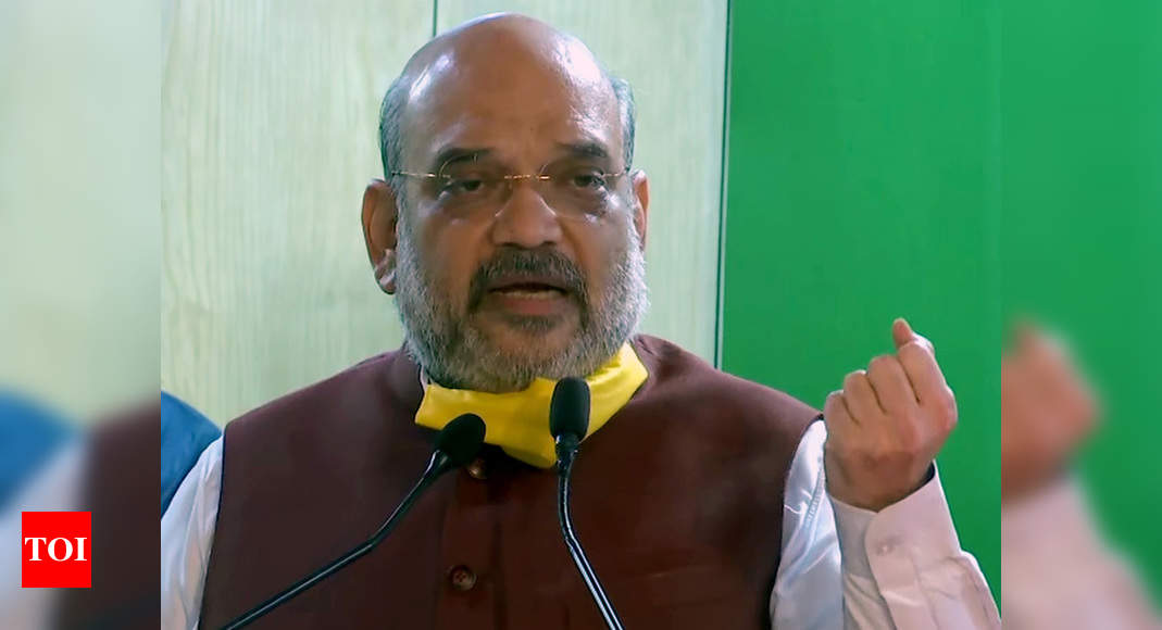 Union house minister Amit Shah evaluates Covid-19 positive