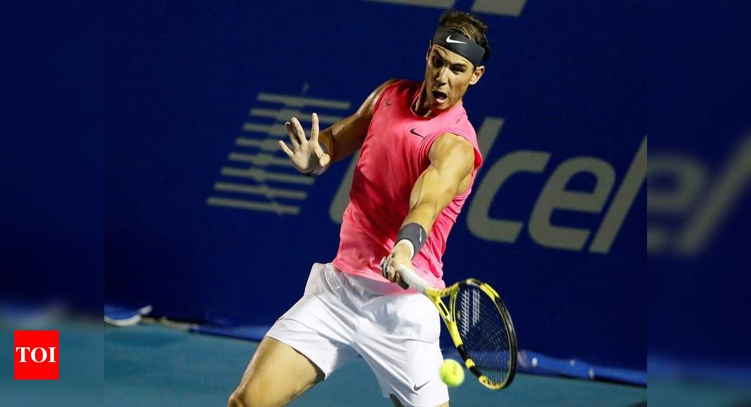 Defending champion Nadal won’t play US Open, slams schedule