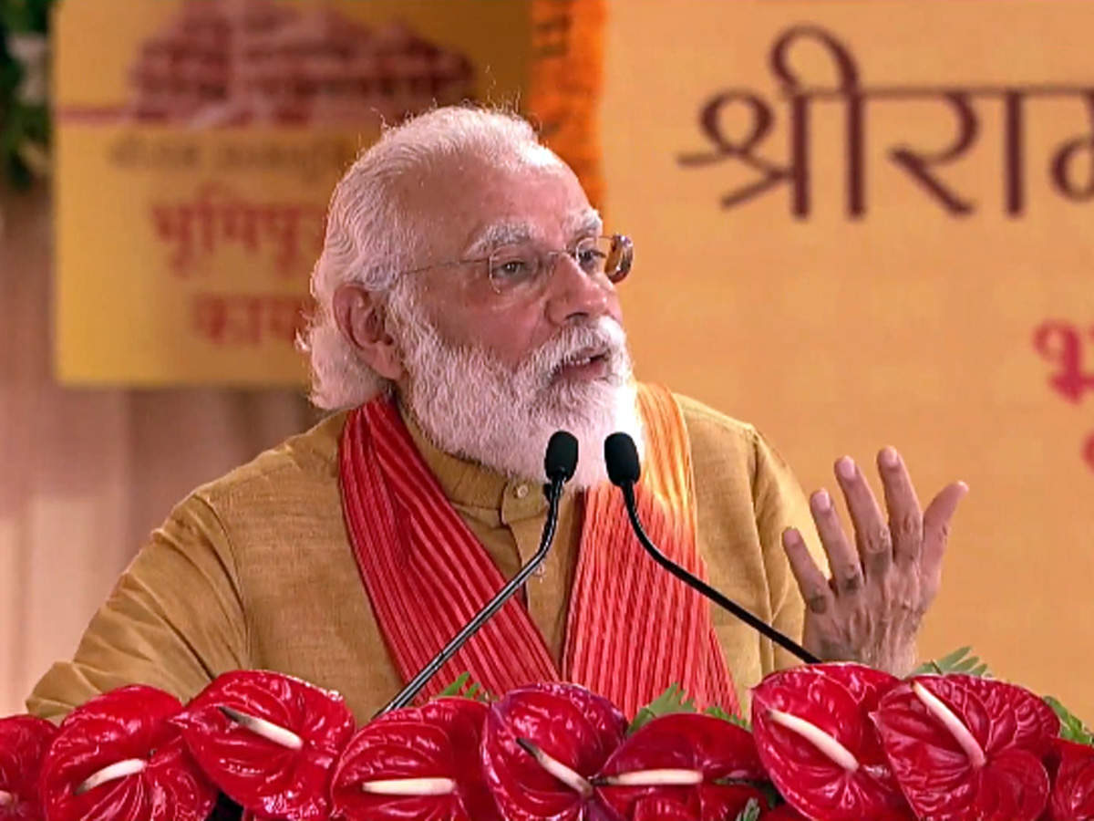 Ram Mandir bhumi pujan live updates: Shree Ram is the common thread of unity in diversity in the nation, PM