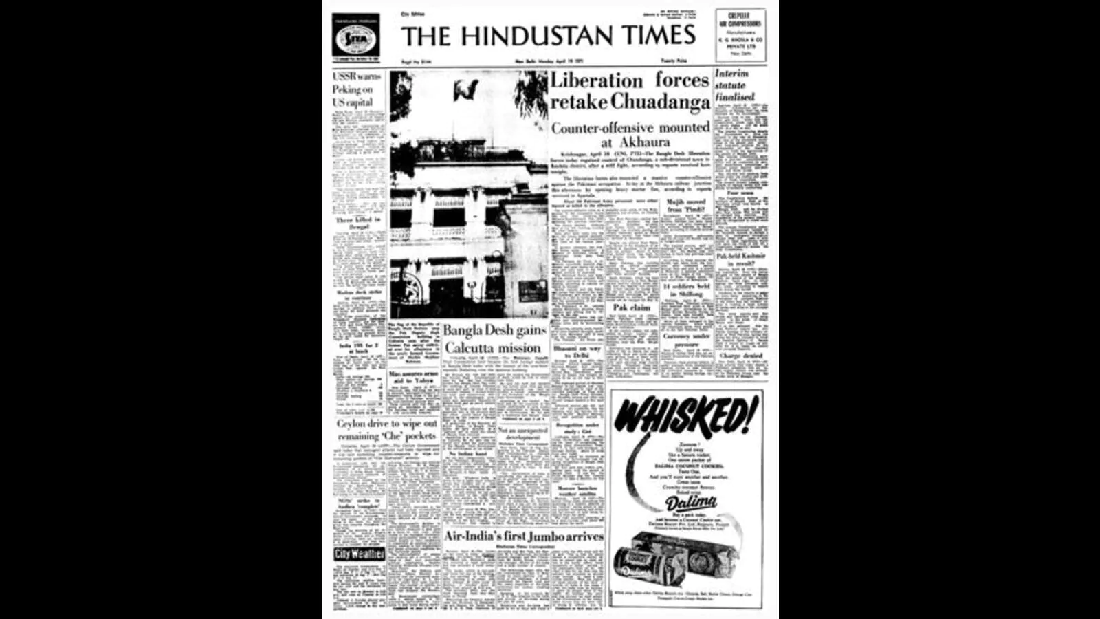 HT This Day: April 19, 1971– India’s very first Jumbo shows up