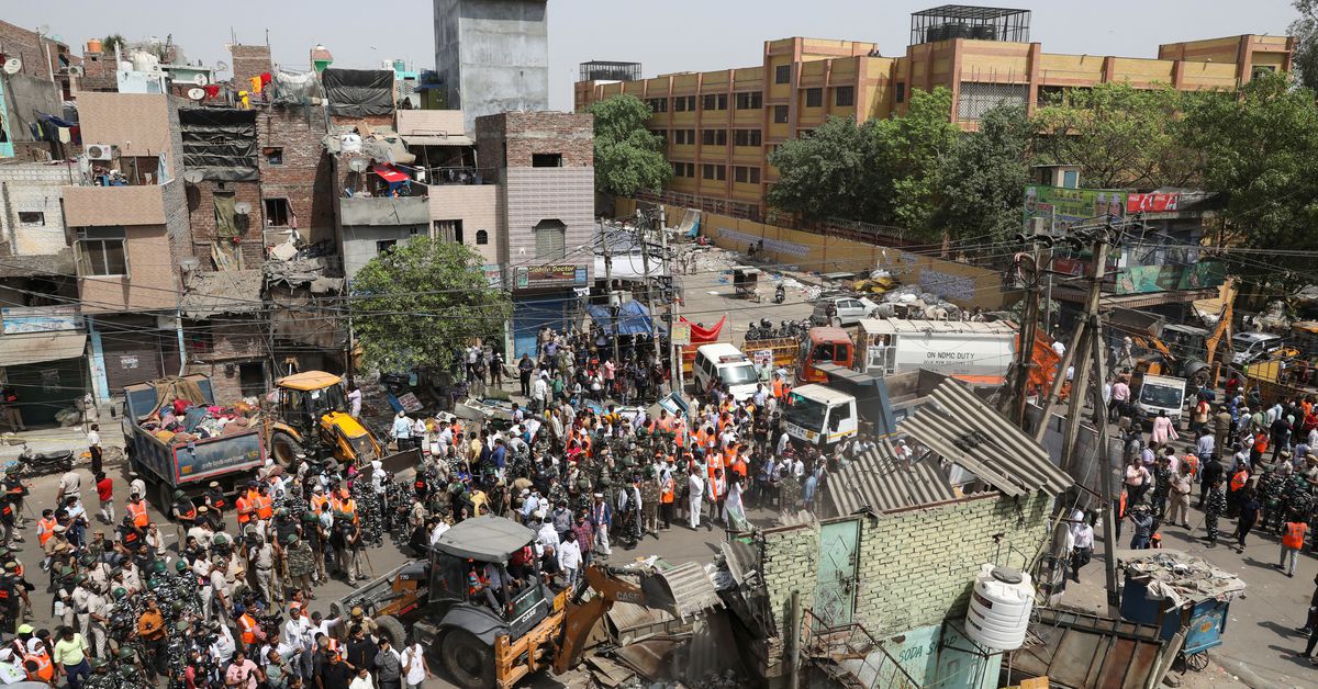 India’s leading court stops demolition of stores in location near New Delhi clashes – Reuters India