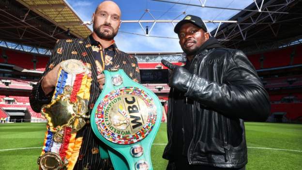 Tyson Fury v Dillian Whyte: Warring parties station for all-British heavyweight world-title showdown