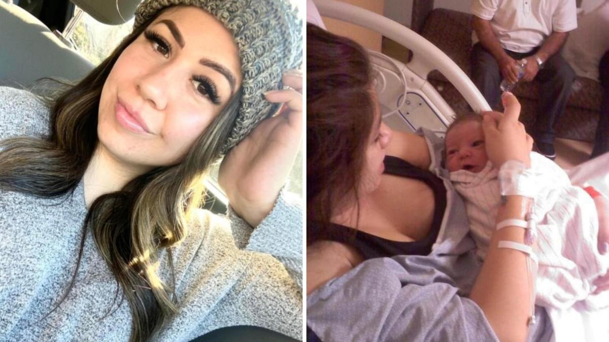 Pregnant teen mum relives harrowing ordeal of how her friend tried to abolish her so she might possess her unborn little one