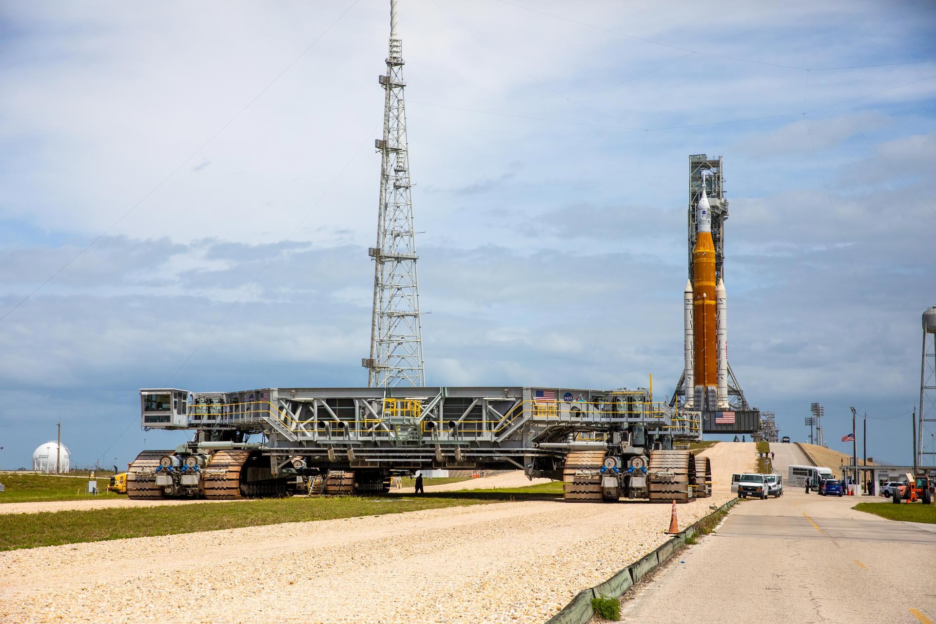 NASA’s Broad Artemis I Moon Rocket To Leave Originate Pad 39B At present