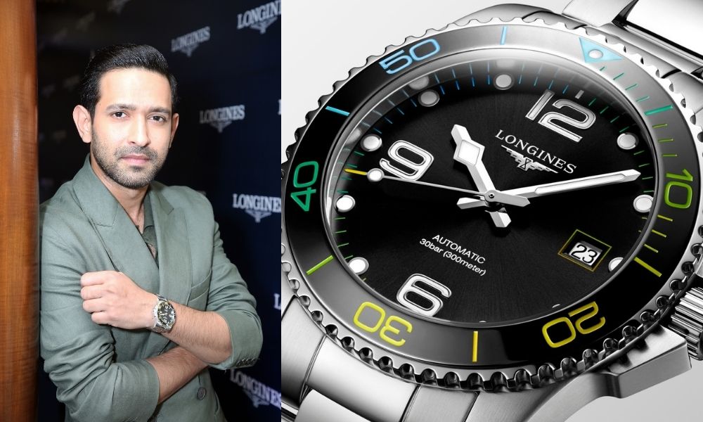 Vikrant Massey Unveils The Longines HydroConquest XXII Commonwealth Games Discover In India