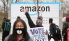 Amazon warehouse employees live up for results of union vote in Staten Island