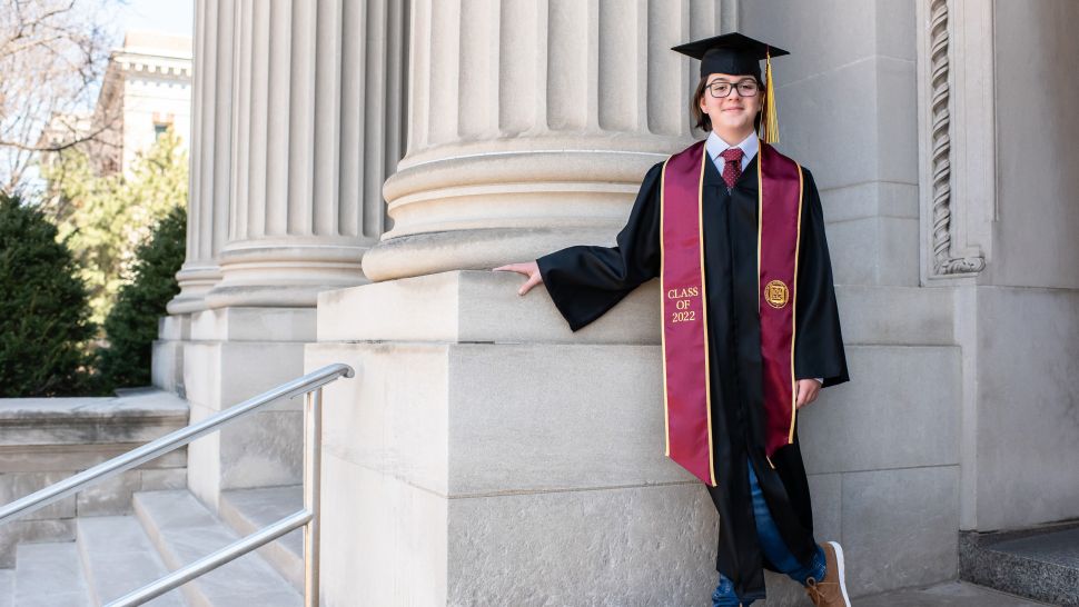 Meet Elliott Tanner, the 13-yr-outdated college who good obtained his college level in physics