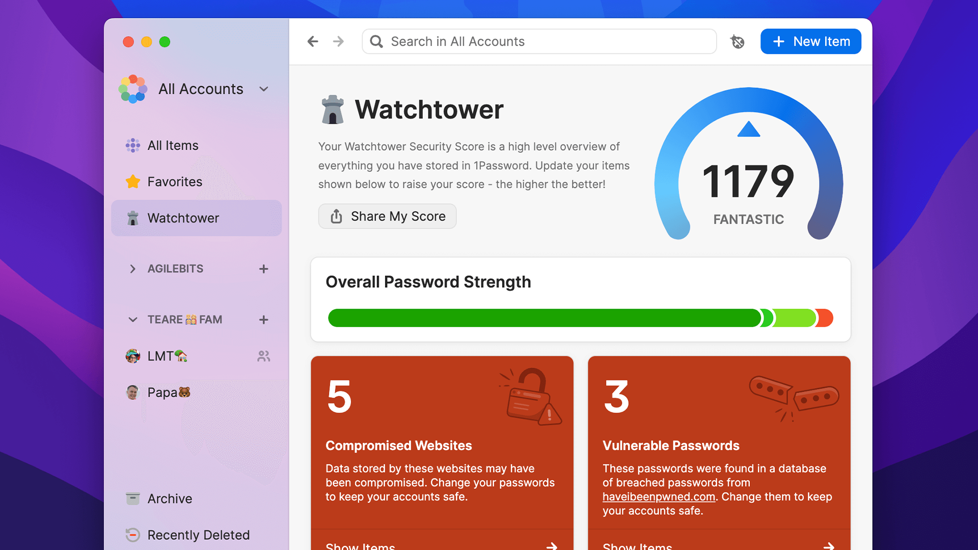 1Password 8 Arrives for Mac with a Redesign and Contemporary Facets