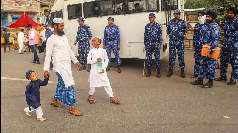 Hindus, Muslims celebrate Eid collectively in Delhi’s violence-hit Jahangirpuri