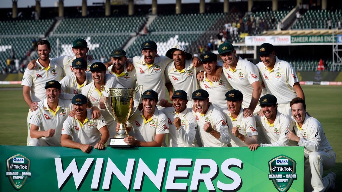 Australia reside No.1 Test aspect, Original Zealand and India high ODI and T20I rankings