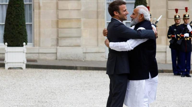 Modi, Macron agree on blueprint to boost ties