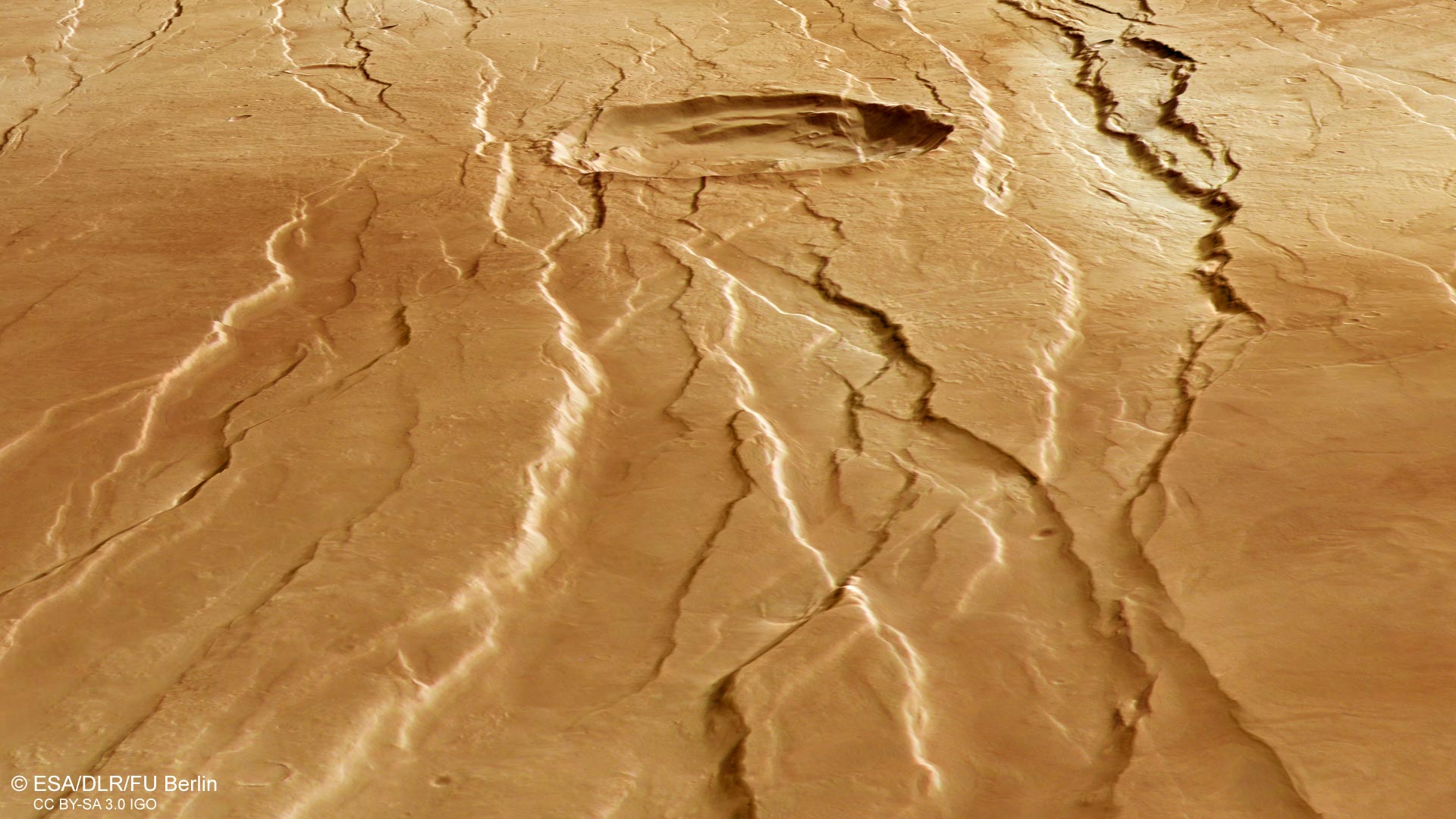 Keen Tectonics: Monstrous “Claw Designate” Scratches on the Flooring of Mars