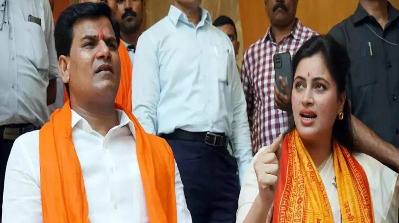 Hanuman Chalisa row: Mumbai police watch cancellation of Rana couple’s bail