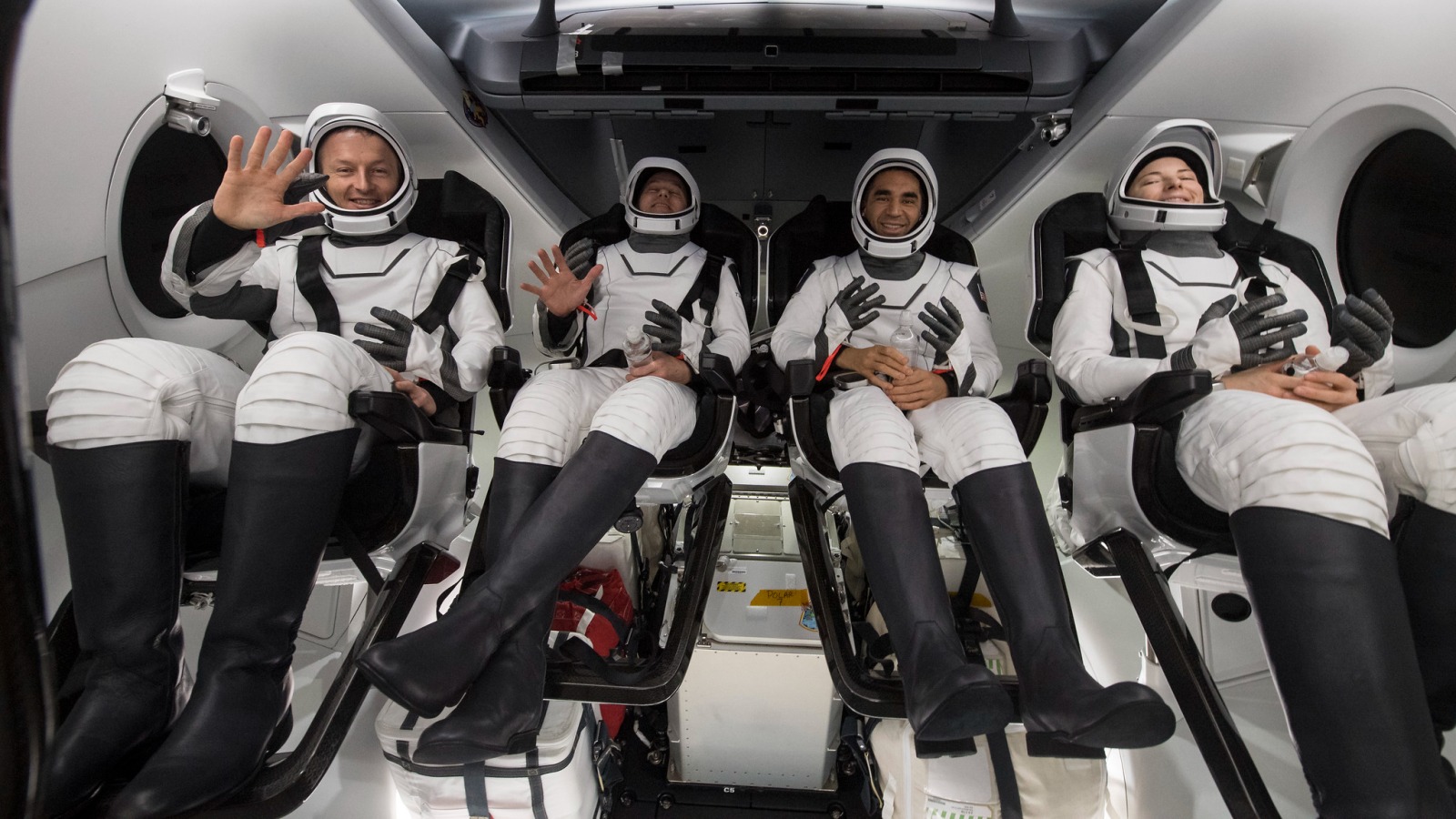 SpaceX’s Crew-3 astronauts dish on their lunge-packed 6 months in orbit