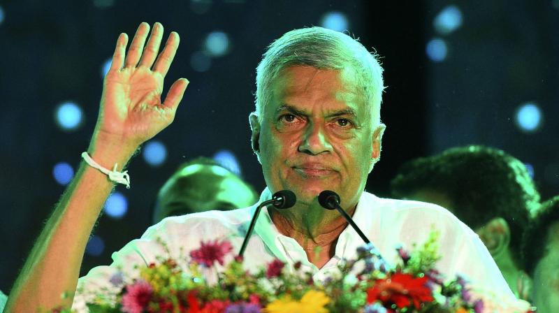 Sri Lanka president pickle to title recent Prime Minister